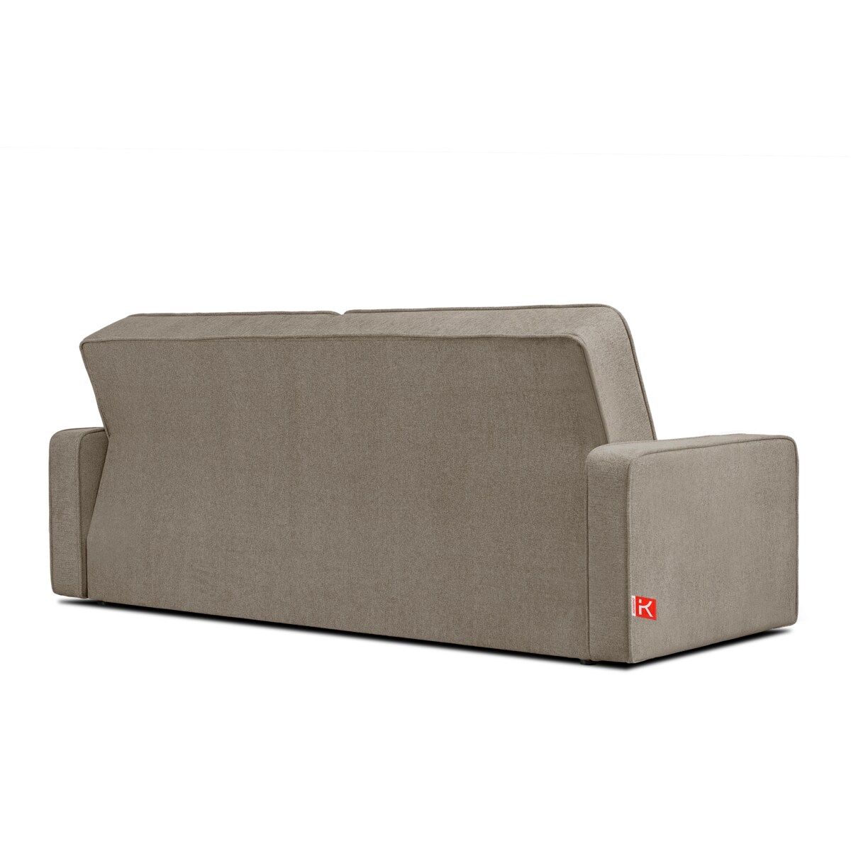 KONSIMO ORIO Sofa 3-osobowa, kolor brązowy