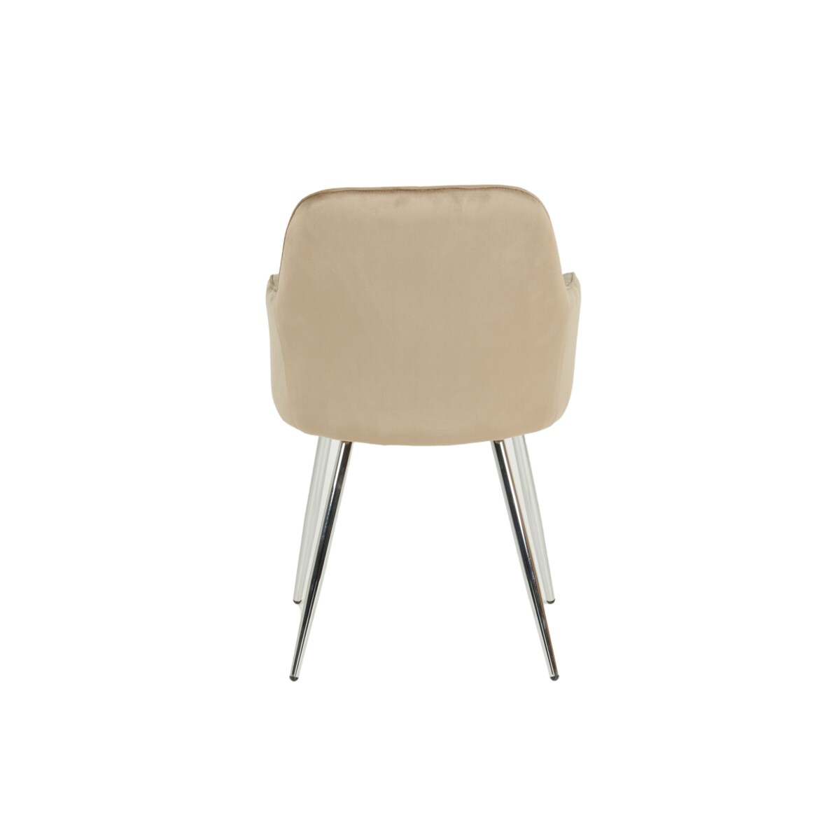 KRZESŁO TAPICEROWANE VELVET WELUR DO SALONU JADALNI KUCHNI COFFEE MIA CHROM