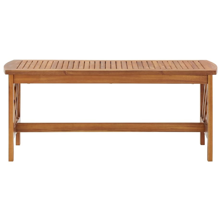 vidaXL Stolik kawowy, 102x50x43 cm, lite drewno akacjowe