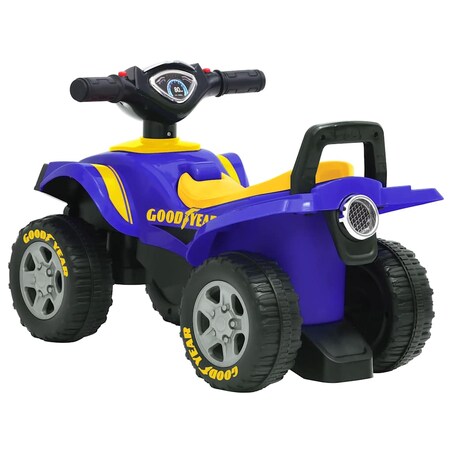 vidaXL Jeździk quad Good Year, niebieski