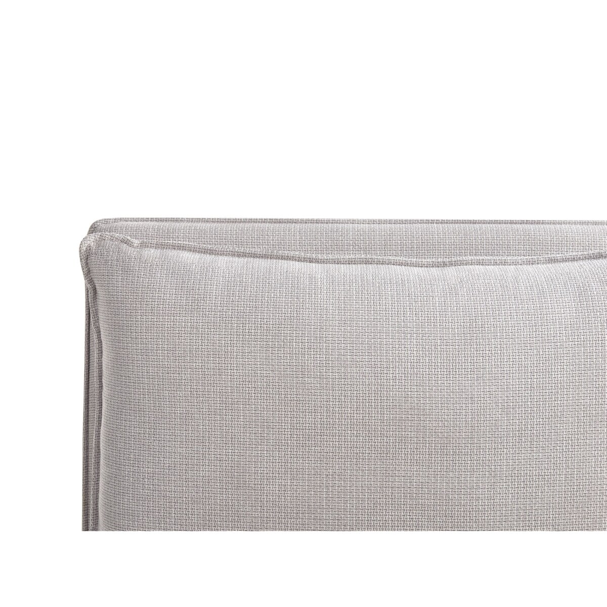 Łóżko BAJONNA 180 x 200 cm Jasnoszary