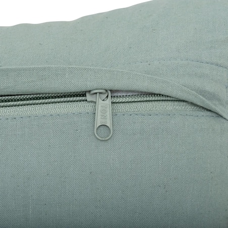 Poduszka dekoracyjna, haftowana seledynowo-zielona 58x38cm Wild