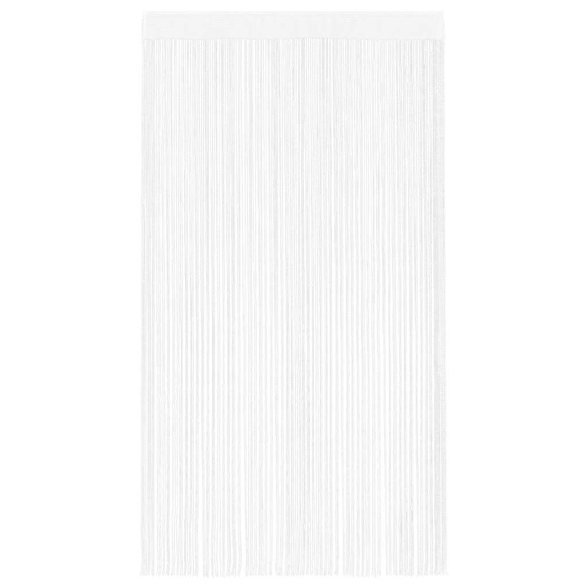 vidaXL Zasłony sznurkowe, 2 sztuki,  100 x 250 cm, białe