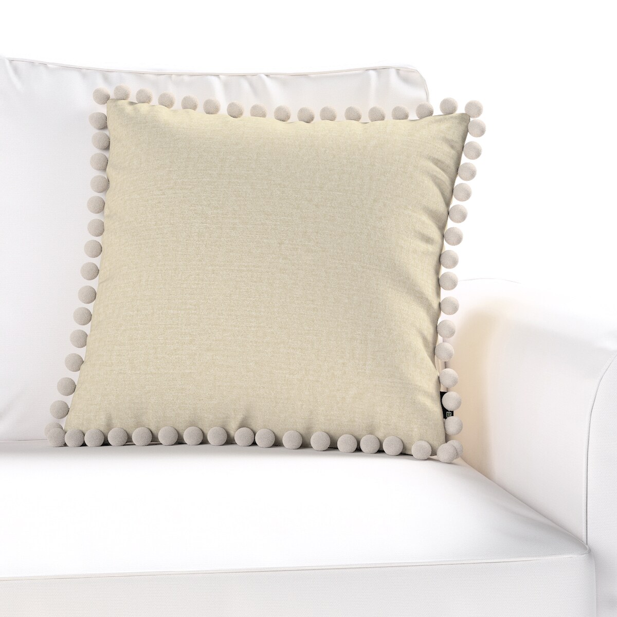 Poszewka Wera na poduszkę 45x45 ecru szenil