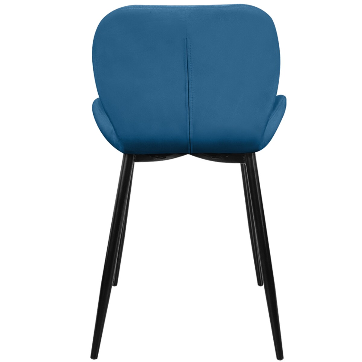 Krzesło tapicerowane skandynawskie nowoczesne welurowe pikowane