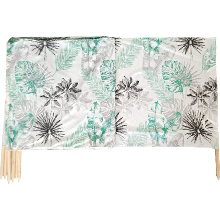 Parawan Plażowy Zasłona 15 M Na Plażę Składany Letni Szary 2 Gatunek