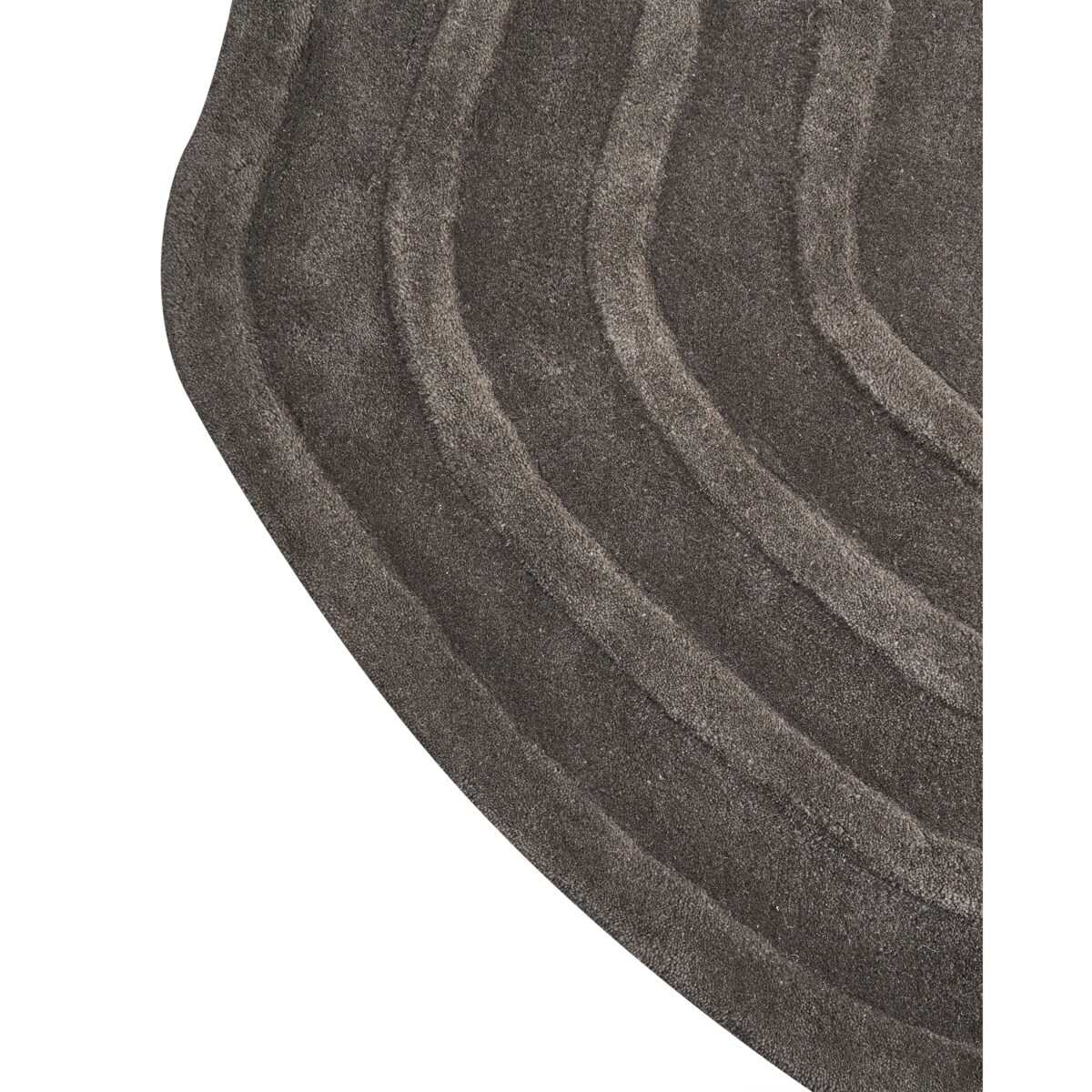 Dywan SATNA Beżowoszary 160 x 230 cm Wełna