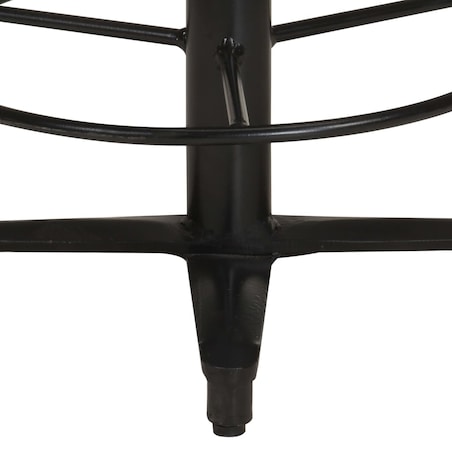 vidaXL Stołki barowe, 2 szt., 52 cm, lite drewno mango