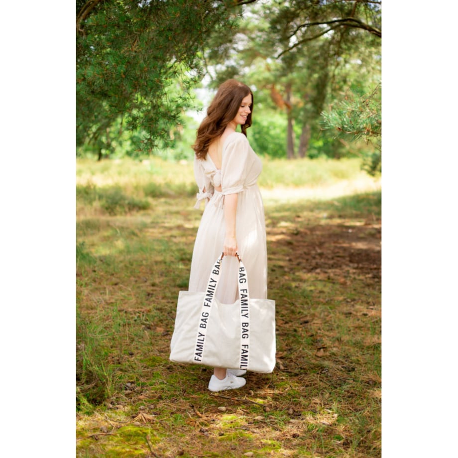 Childhome Torba Family Bag Signature Szara