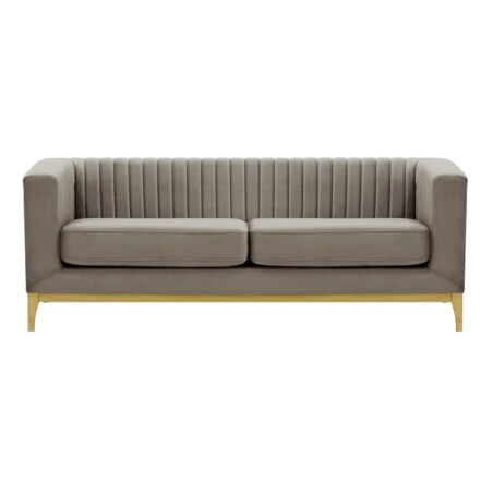 Sofa trzyosobowa Slender Wood-Velluto 17-like oak