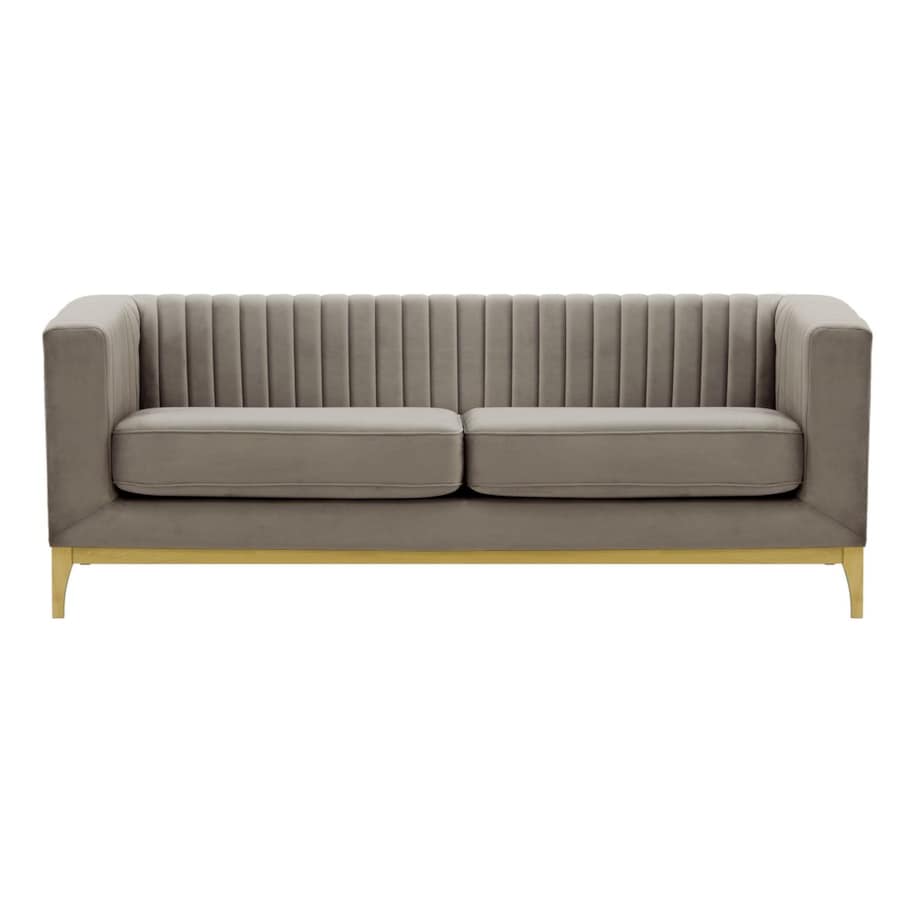 Sofa trzyosobowa Slender Wood-Velluto 17-like oak