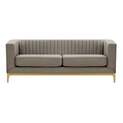 Sofa trzyosobowa Slender Wood-Velluto 17-like oak
