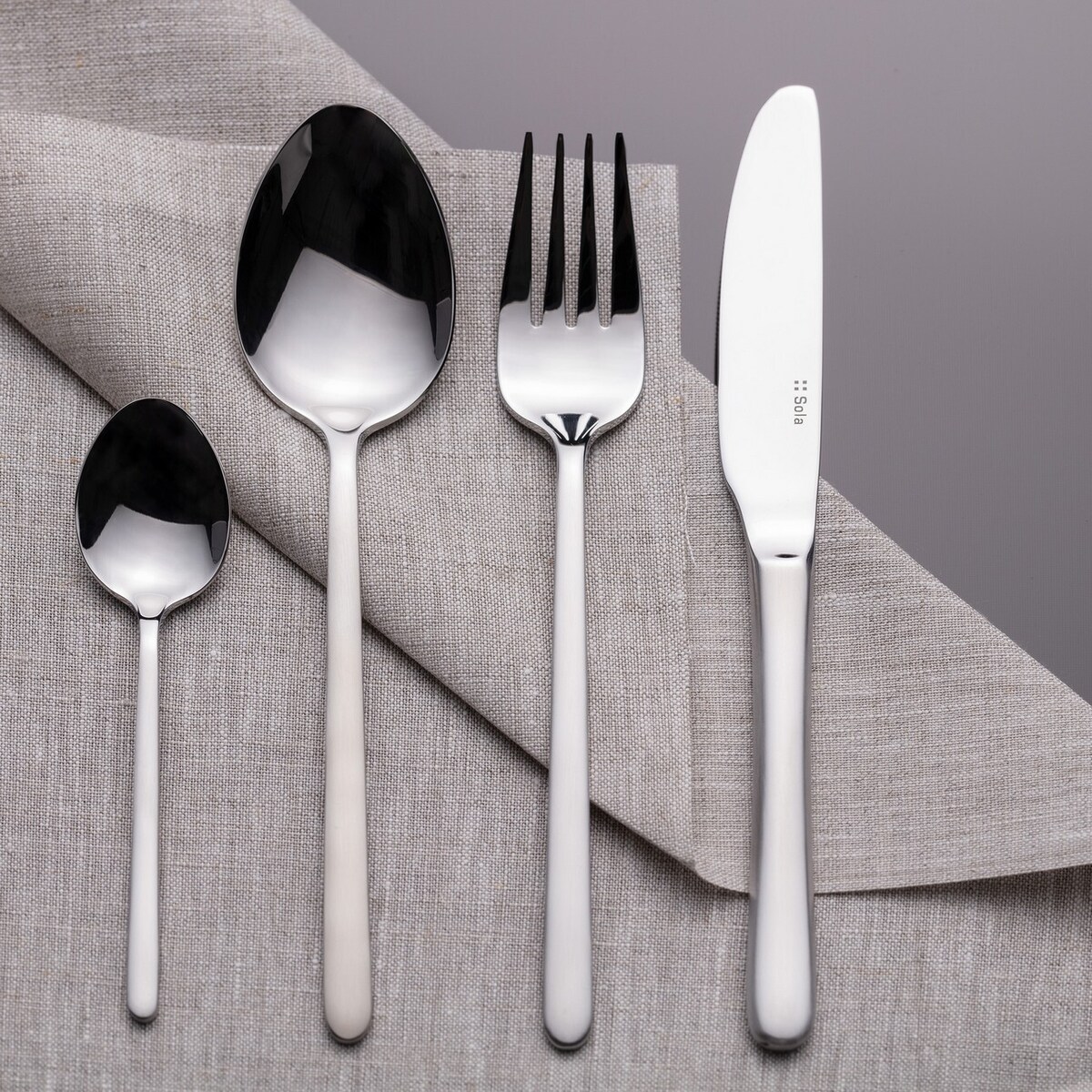 Sztućce Delmas komplet dla 6 osób 24 części, 44 x 33 x 4,5 cm