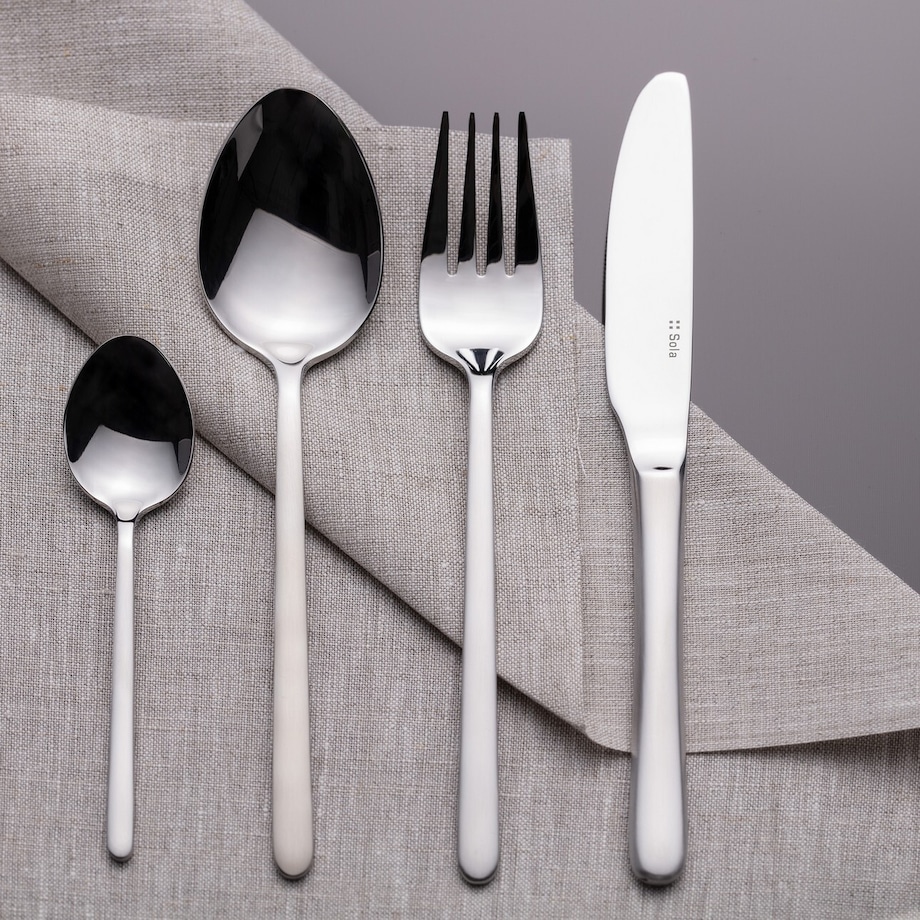 Sztućce Delmas komplet dla 6 osób 24 części, 44 x 33 x 4,5 cm