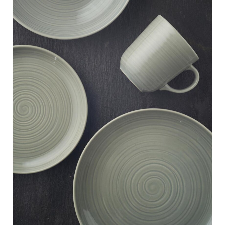 Zestaw obiadowy szary William Mason, 12 el, Mason Cash