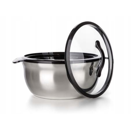 TERMOS OBIADOWY NA JEDZENIE garnek termiczny na prezent obiad stalowy 3,5 L