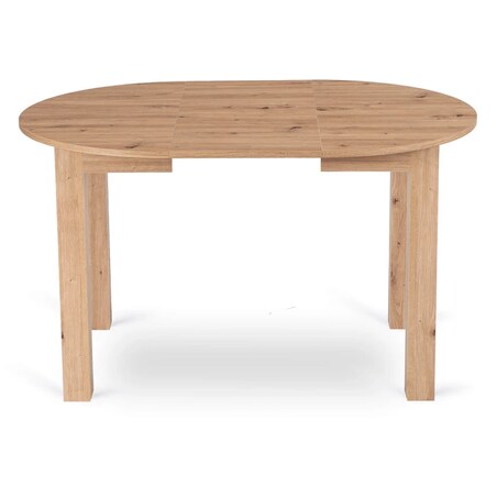 Stół okrągły rozkładany do jadalni artisan 92-132 cm HARRY