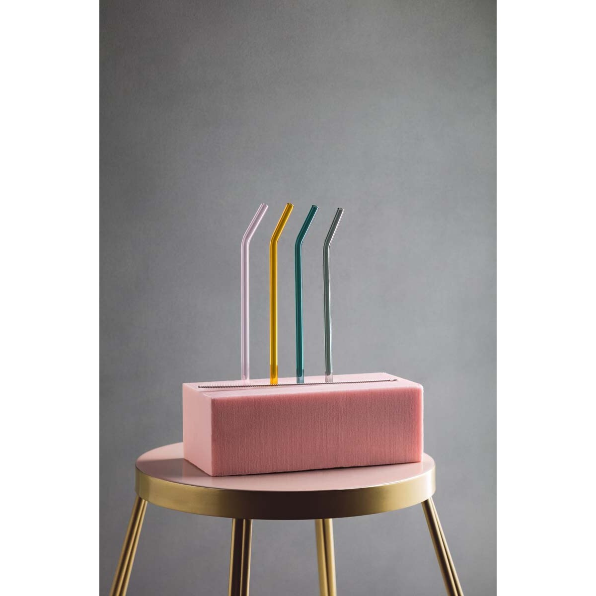 Słomki do napojów szklane 4 szt + szczoteczka Artesano Hot, Villeroy & Boch