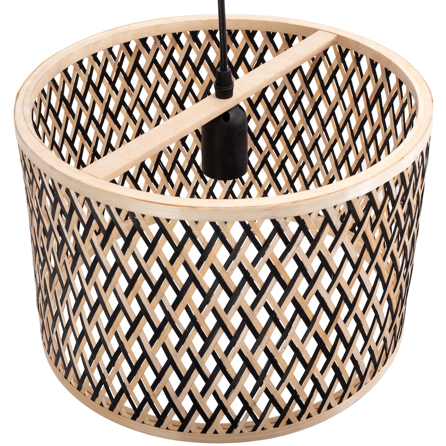 Lampa wisząca pleciona Boho Bamboo APP1543-1CP