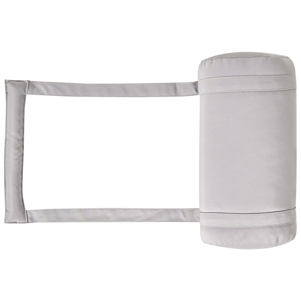 Poduszka na leżak ogrodowy BRESCIA PREMIUM 180 x 60 cm Jasnoszary