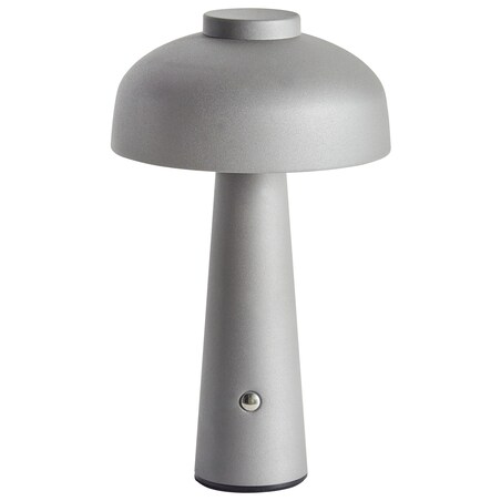 Bezprzewodowa lampa stołowa LED AGUSAN Ze ściemniaczem Metal Szary