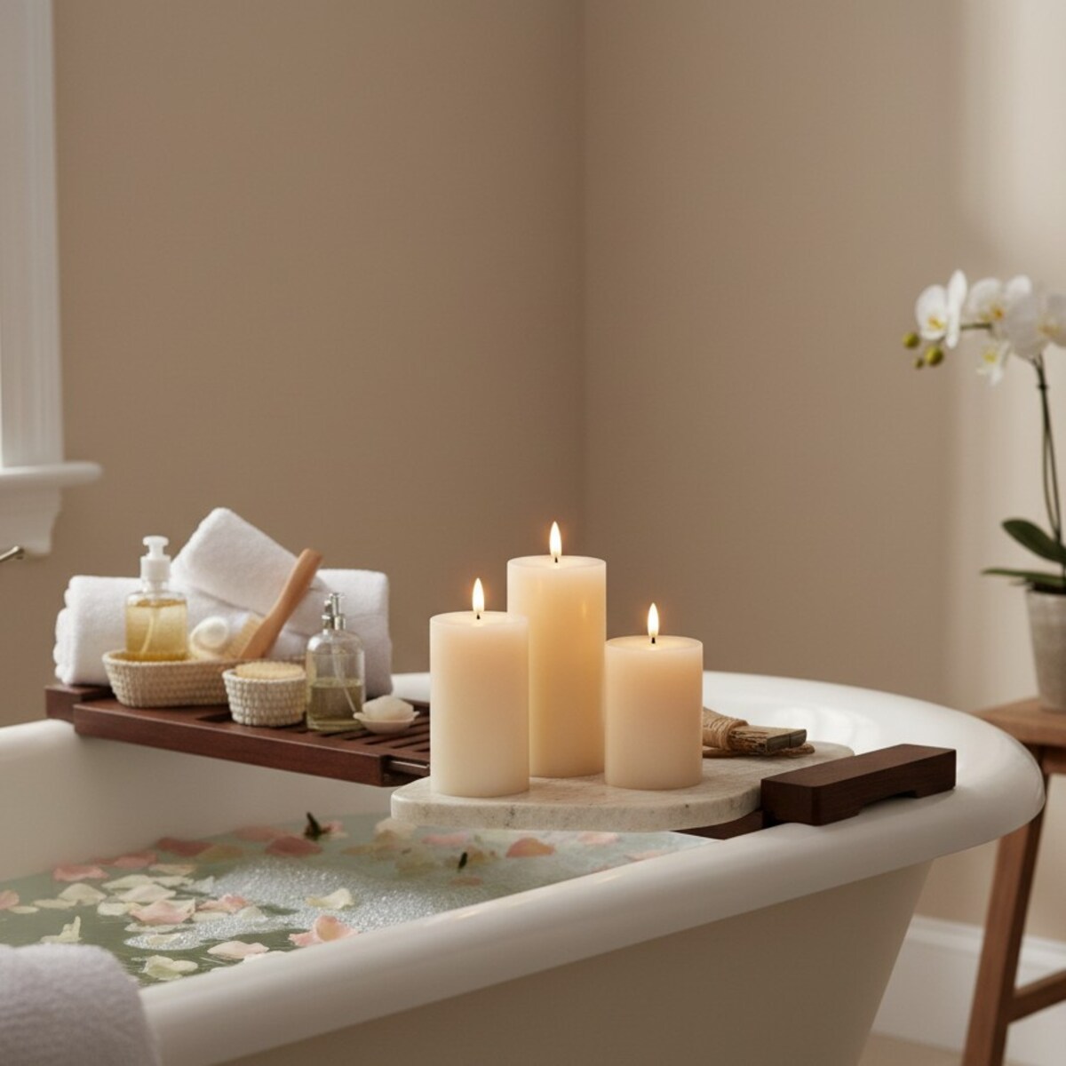 Dekoracyjne świece LED Ø 7,5 cm, 3 szt.