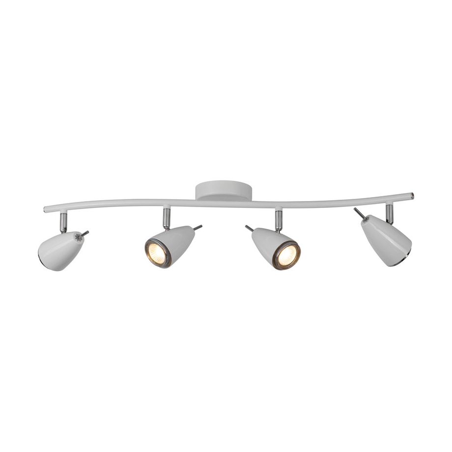 Lampa Sufitowa BRITOP Lighting 4xGU10 50W Harmonijne Połączenie Chromu i Bieli od Polskiego Producenta, 1 szt.