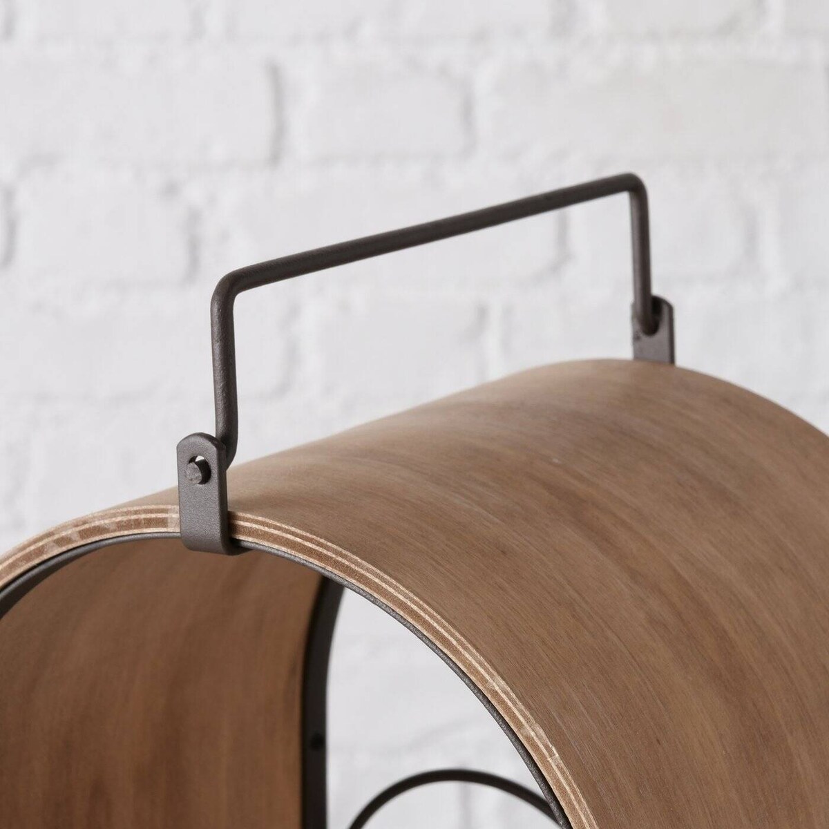 Stojak na wino loft CHIANTI, na 6 butelek, 50 cm