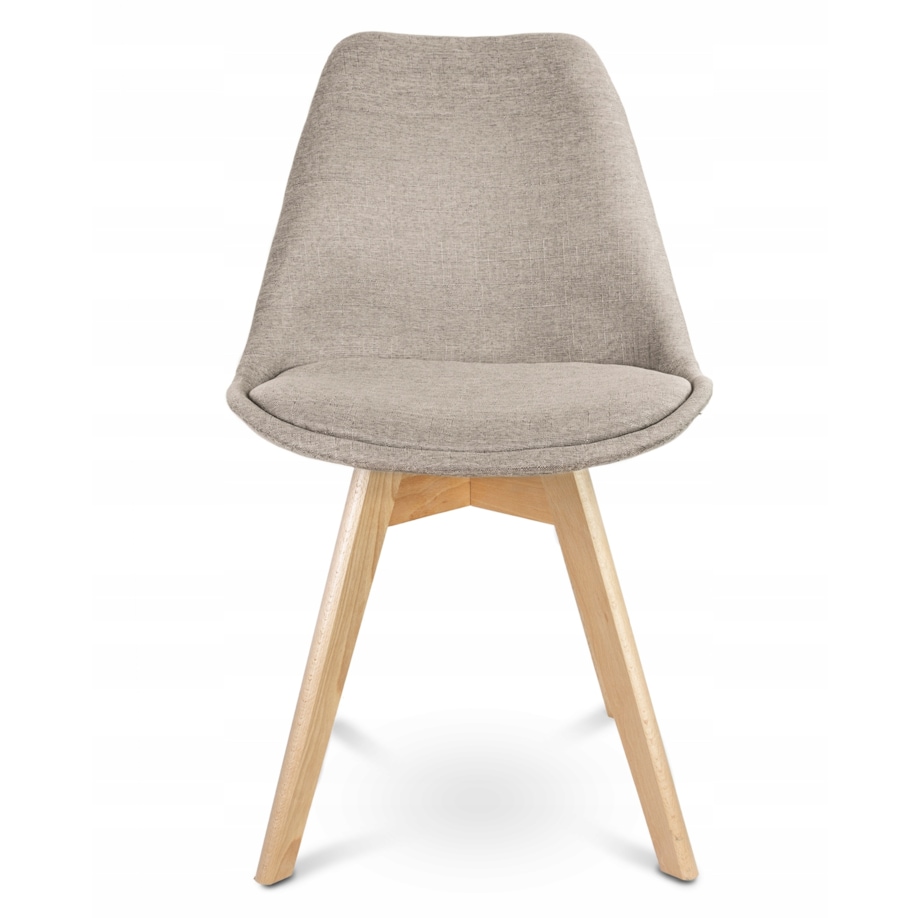 Krzesło tapicerowane materiałowe ALTA beżowe