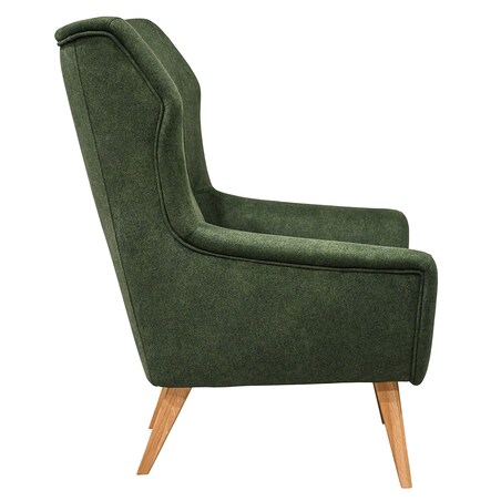 Fotel nowoczesny Junior - zielony - 80cm x 107cm x 92cm