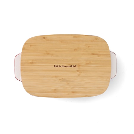 KitchenAid Ceramiczna brytfanna z pokrywką L - Empire Red