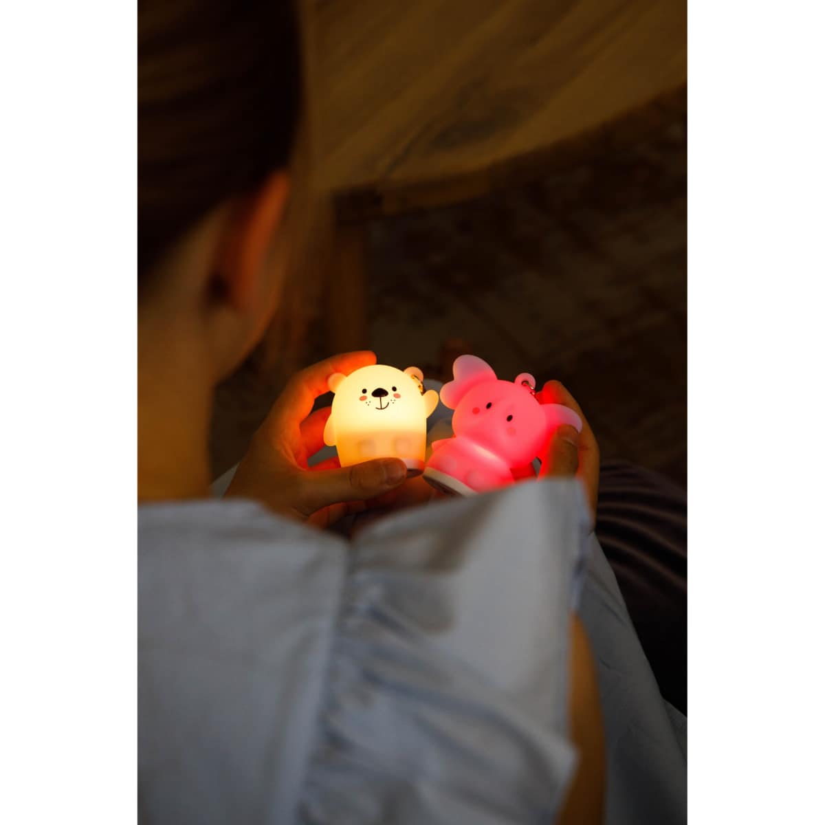 InnoGIO GIOkeyrings Elephant GIO-153 Świecący Breloczek Słoni 8 kolorów