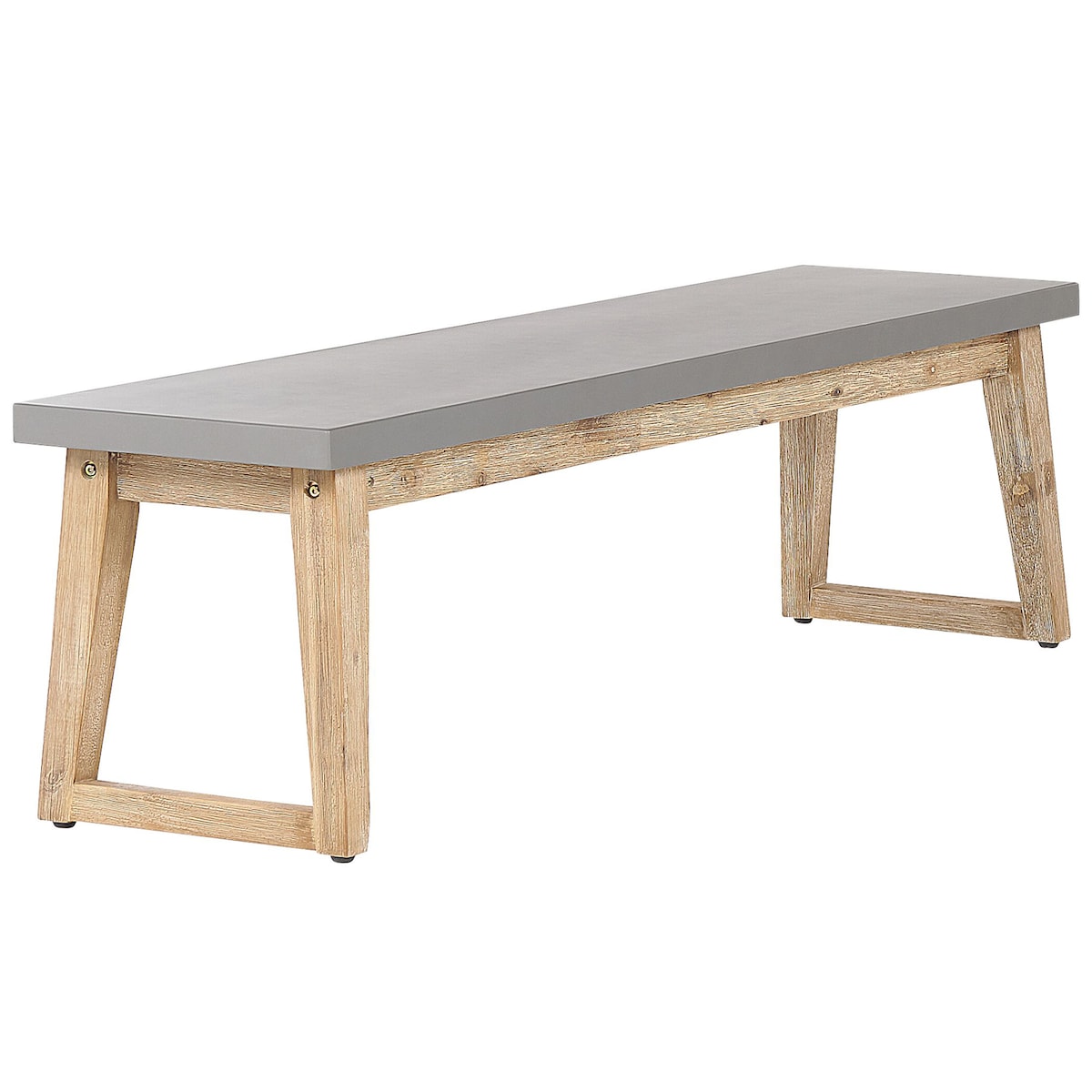 Ławka ogrodowa ORIA 160 cm Beton Szary