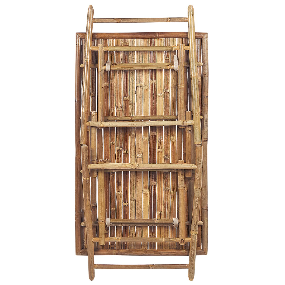 Stół ogrodowy MOLISE 120 cm 69 cm Bambus Jasnobrązowy