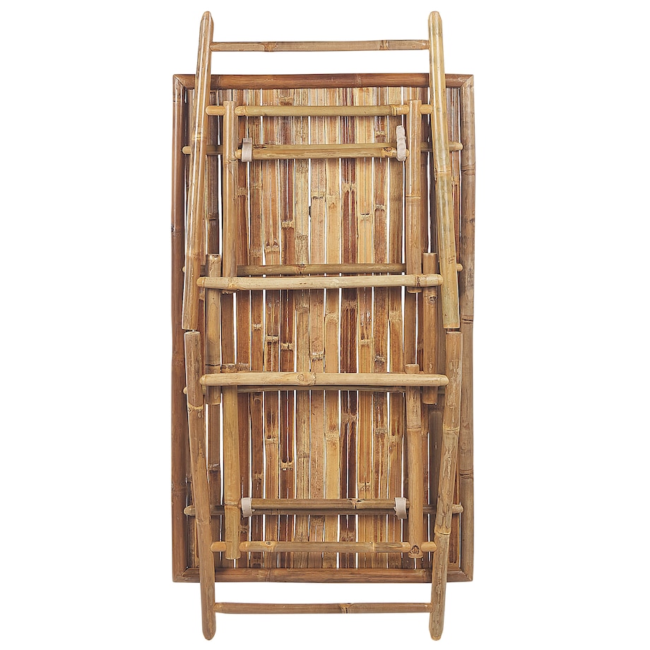 Stół ogrodowy MOLISE 120 cm 69 cm Bambus Jasnobrązowy