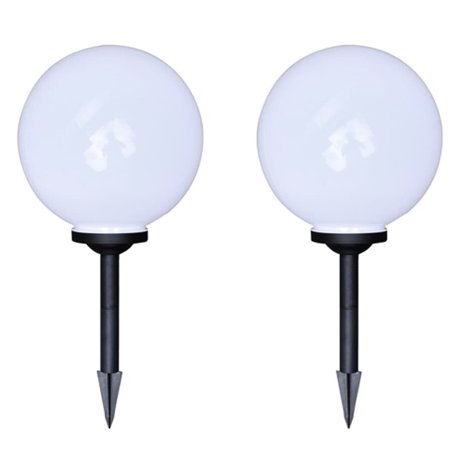 vidaXL Lampy do oświetlenia ścieżki, 4 szt, LED, 30 cm, ze szpikulcami