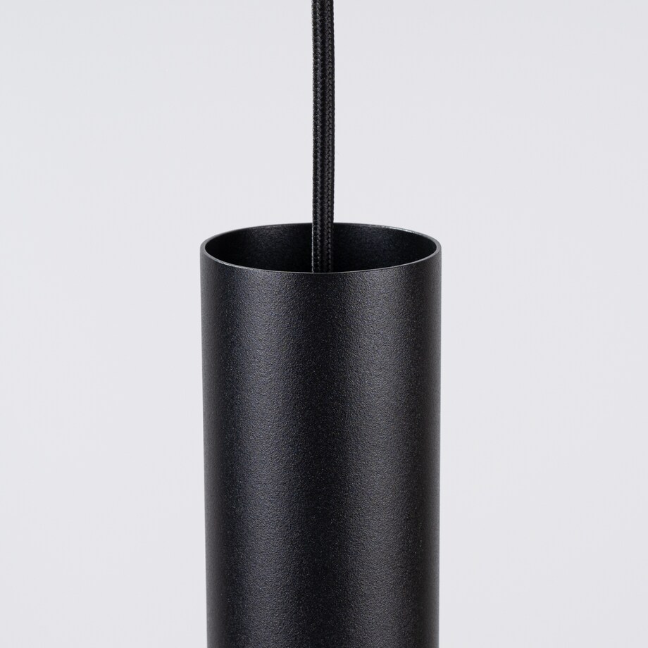 Lampa wisząca PELTA 1 czarna/granatowa