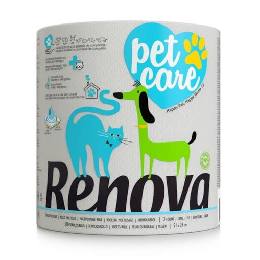 Ręcznik papierowy Renova do pielęgnacji zwierząt 1R