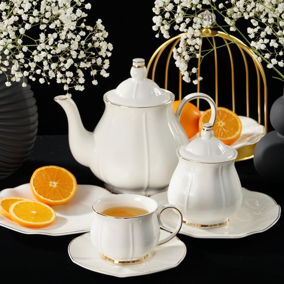 VILLA ITALIA Cukiernica porcelanowa 13,5 cm SANDRINE