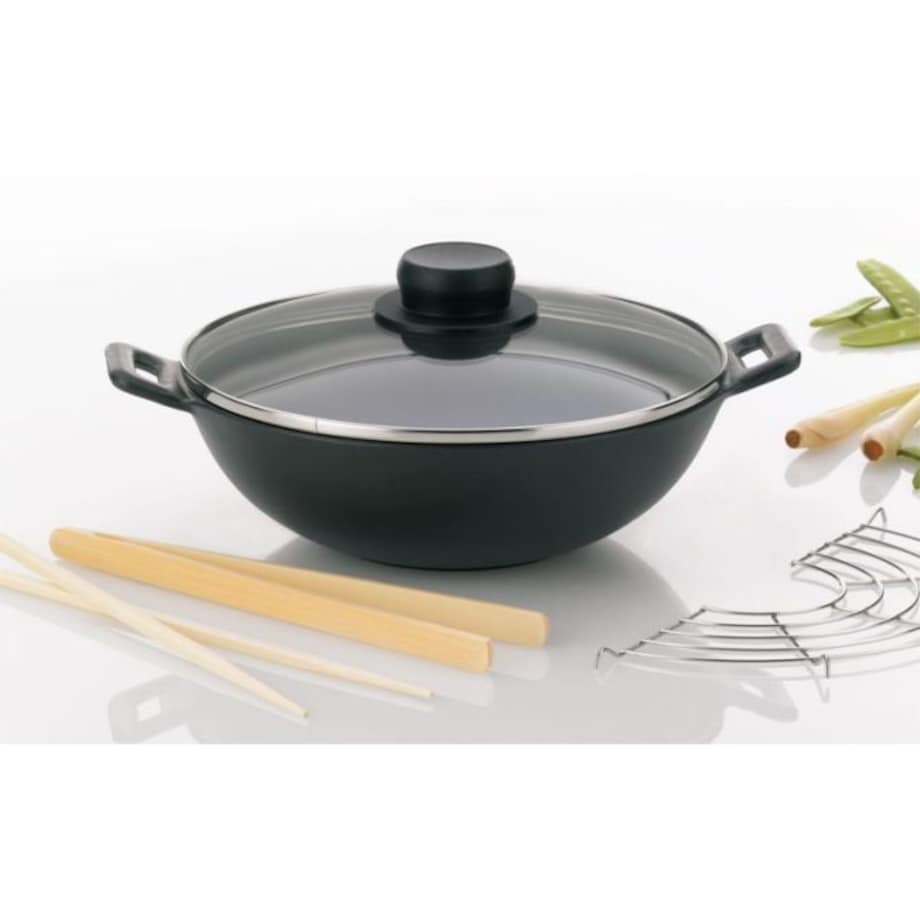 Wok z akcesoriami do smażenia Mini Kela