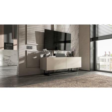 Szafka RTV Loft Industrialna Komoda RTV Kaszmir MAT 120 cm