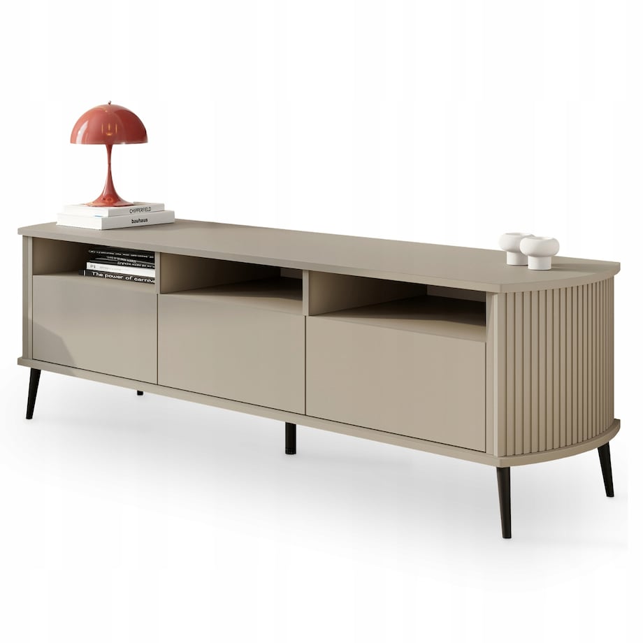 Szafka RTV KASZMIR Komoda Pod Telewizor Do Salonu JAPANDI VERLO 150cm