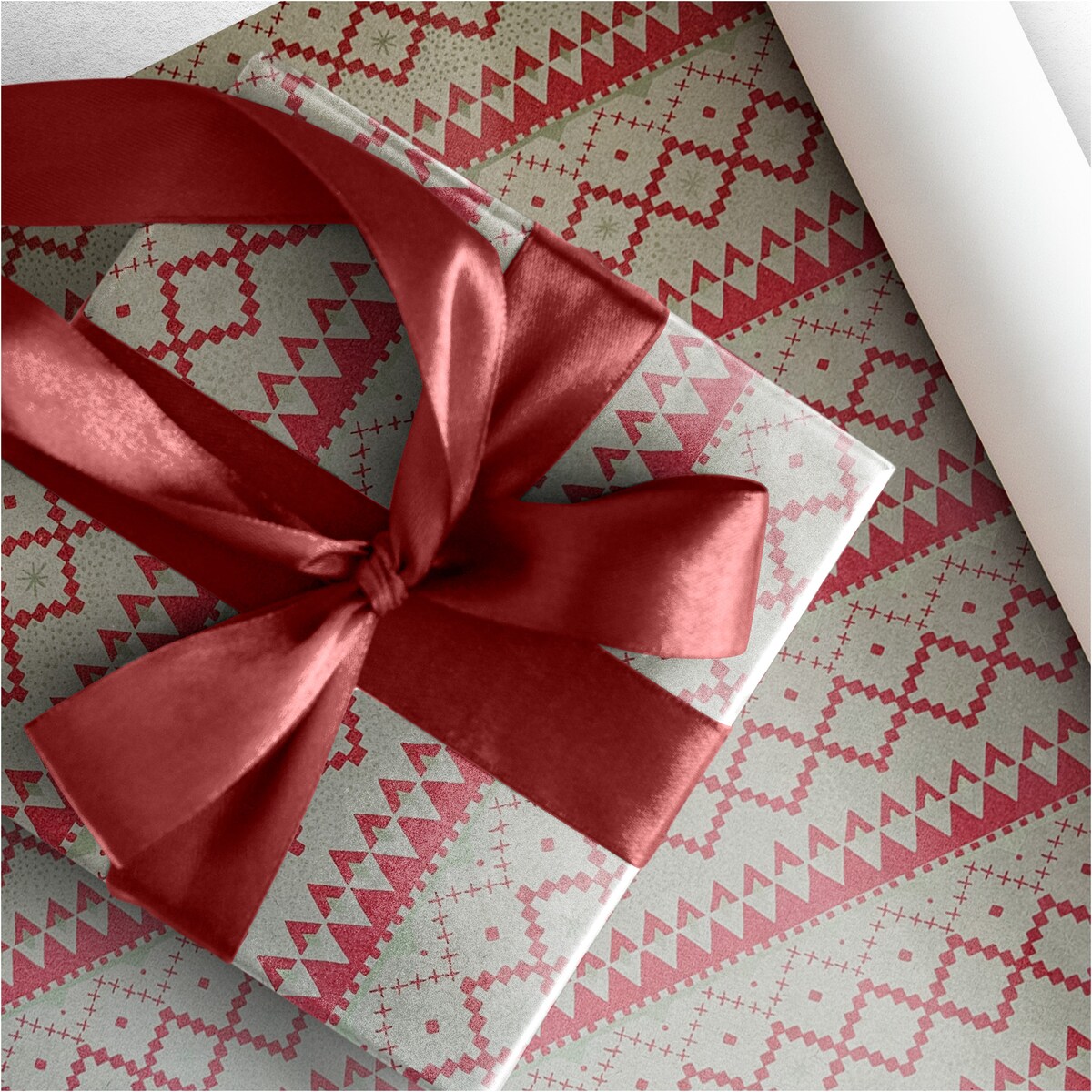 Papier Prezentowy Do Pakowania Prezentów 25 m MEGAROLKA Świąteczny Do Paczek Boże Narodzenie Ozdobny