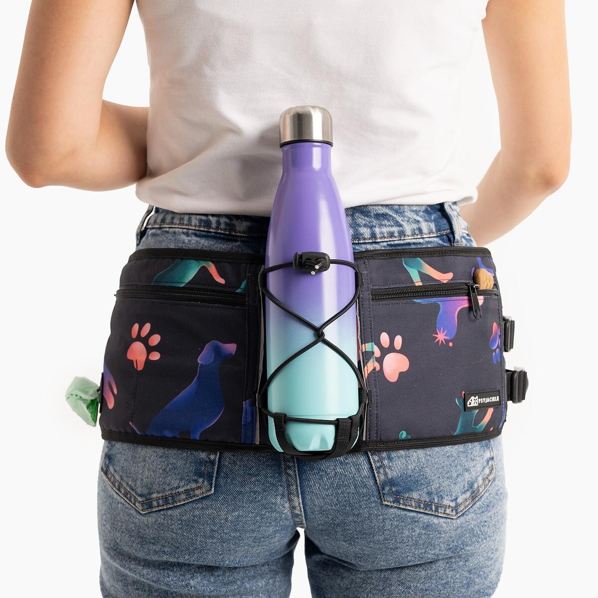 Pas biodrowy "Psychodelia" - Rozmiar: L/XL