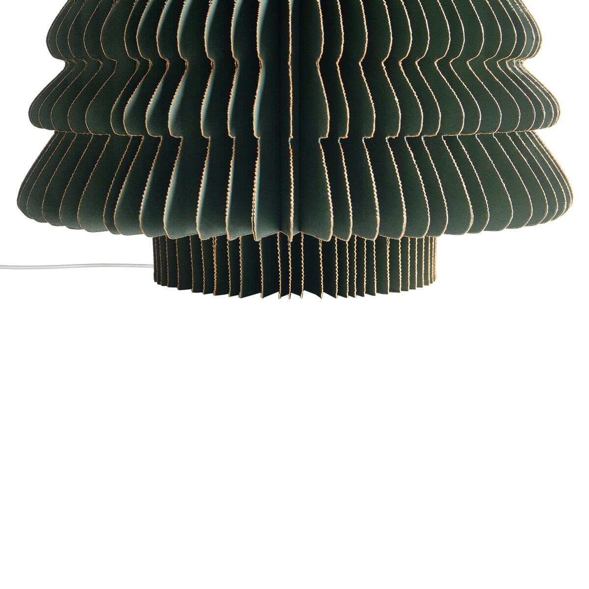 Dekoracja świąteczna LED ANDAN Choinka 41 cm Zielony