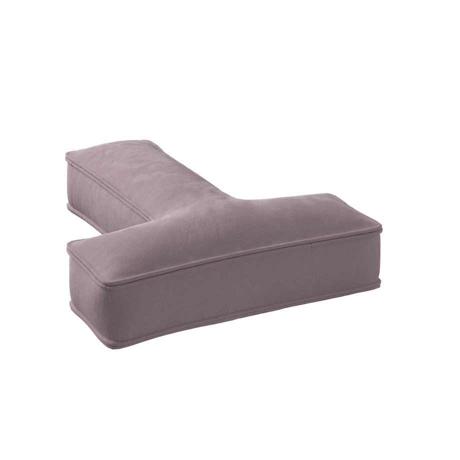 Poduszka literka T, zgaszony róż, 35x40cm, Posh Velvet