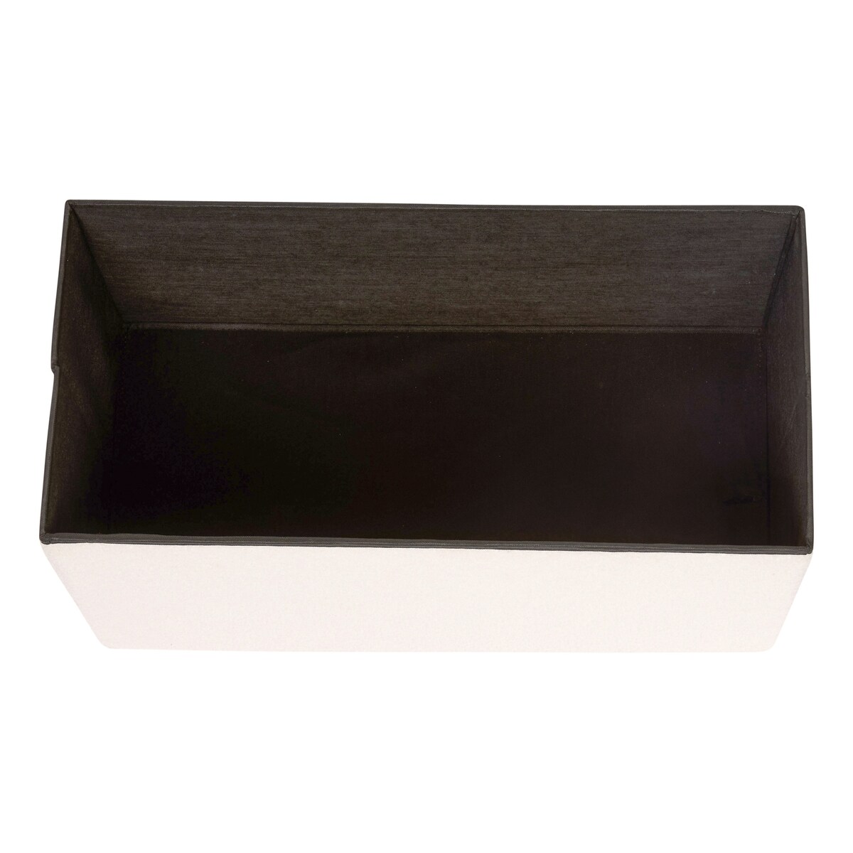 Podwójna pufa składana, 76 x 38 cm biała