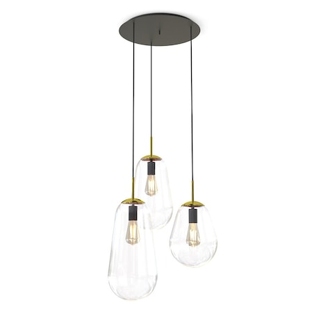Lampa sufitowa 7794 PEAR Transparentny Nowodvorski