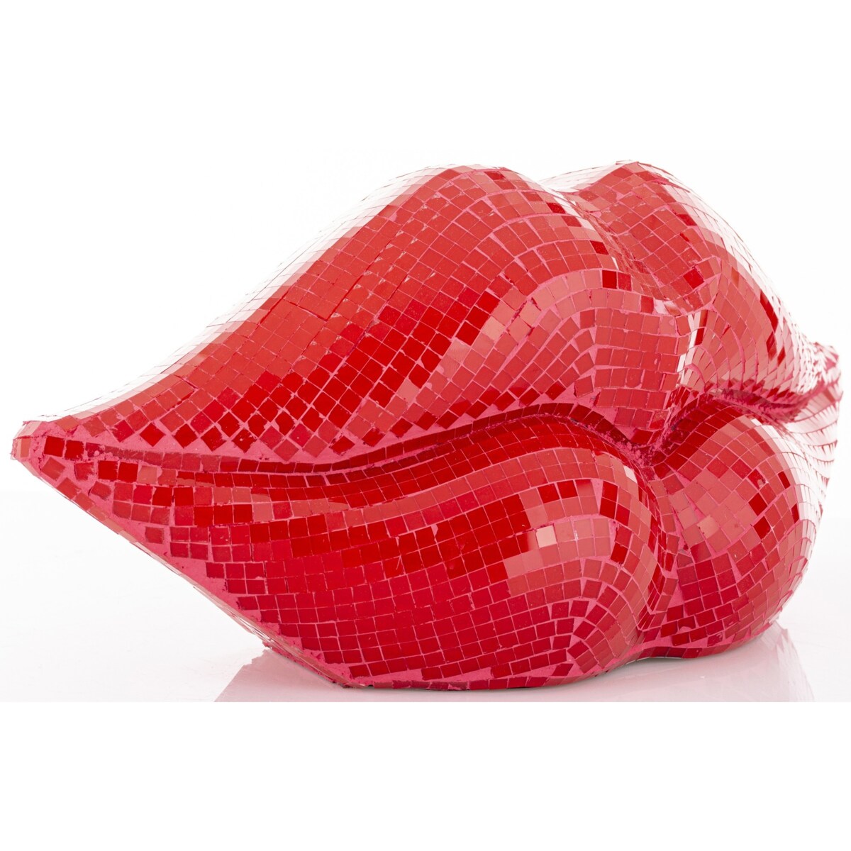 Dekoracja - czerwone USTA 14x33x10 cm