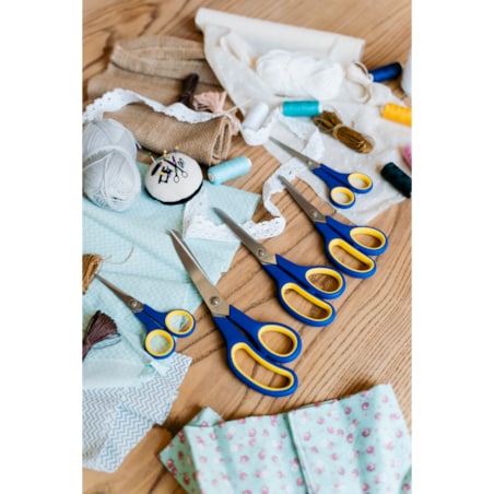 Nożyczki uniwersalne niebieskie 14 cm 4006 5,5"